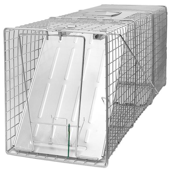 踏み板式 捕獲器 改良型(シルバー)