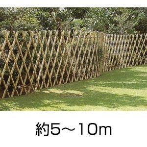 簡易竹垣 最大幅10mタイプ［代金引換：不可］