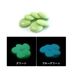 セレネストーン（小）ライムグリーン 1kg 約110個入 蓄光玉砂利［代金引換：不可］