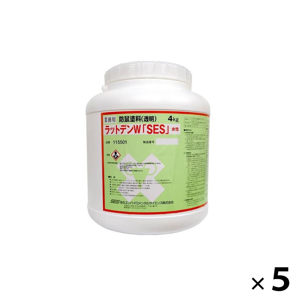 業務用防鼠塗料 ラットデンＷ「SES」水性［代金引換：不可］