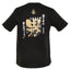 Tシャツ 男の修行 錨タイプ（半袖・黒）