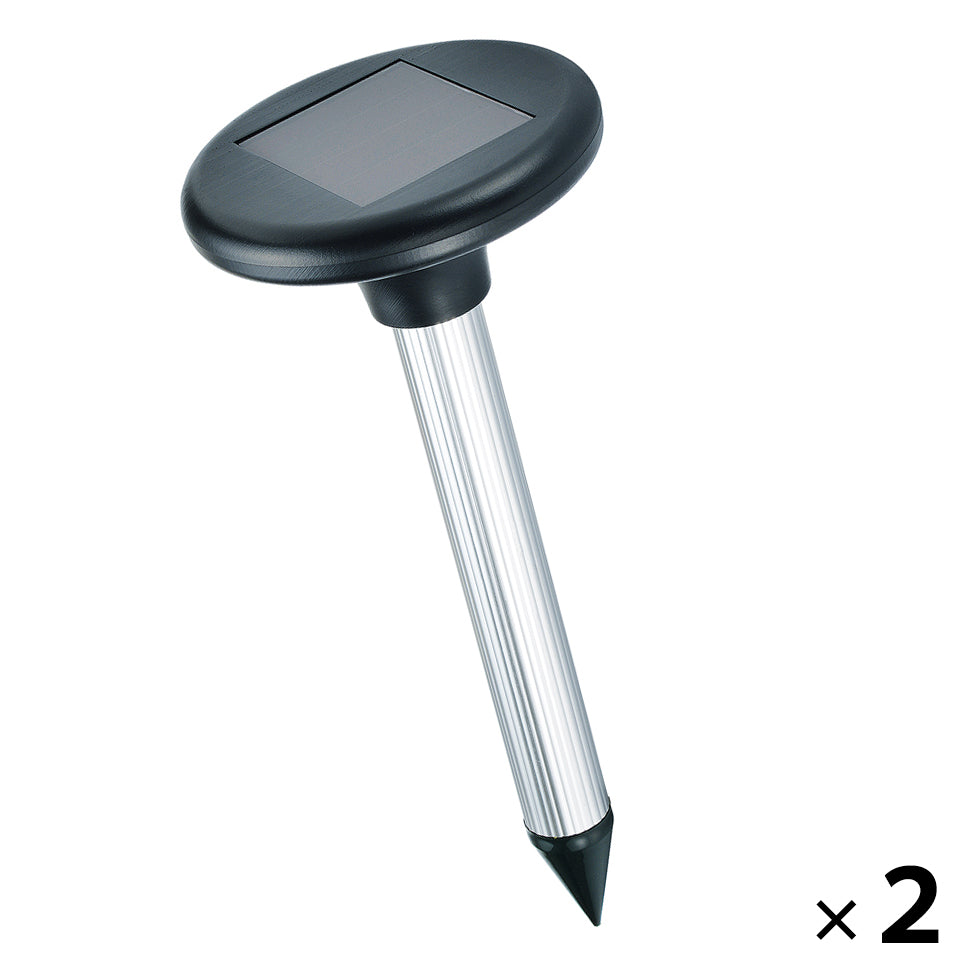 ソーラー式 モグラ撃退器［代金引換：不可］