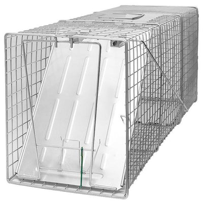 踏み板式 捕獲器 改良型（シルバー）
