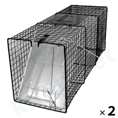 踏み板式 捕獲器 改良型（ブラック）