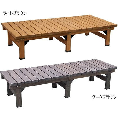 デッキ縁台（180×58cm）［代金引換：不可］