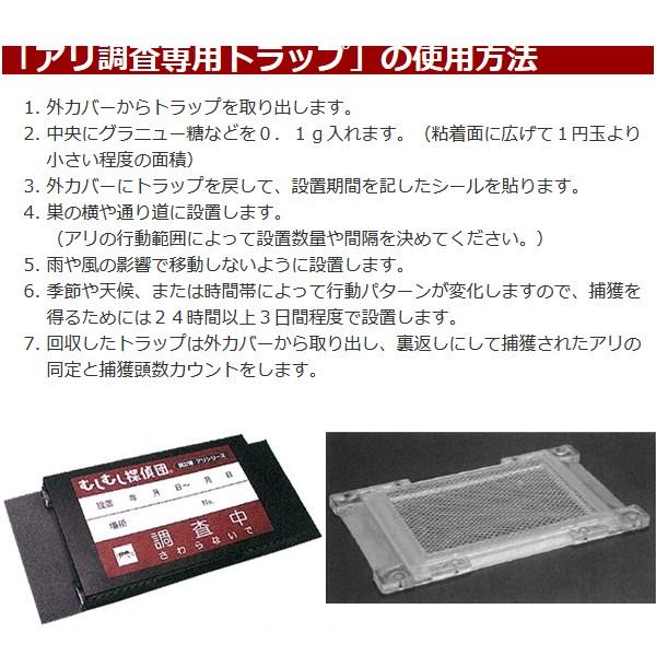 アリ調査専用トラップ
