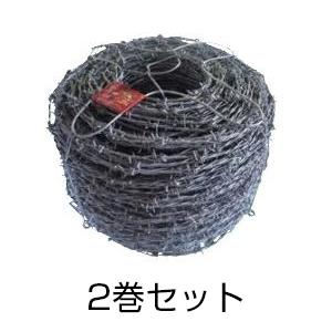 亜鉛めっき有刺鉄線（一般有刺鉄線）［代金引換：不可］