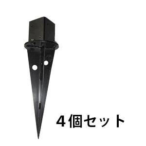 天然木製 三角アーチ用 固定金具（埋め込み用） 4個セット