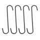 スモークグリル（ハーフ・大）用 部品 S字フック（大） 4本セット［代金引換：不可］