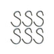 スモークグリル（ワイド）用 部品 S字フック 6本セット［代金引換：不可］