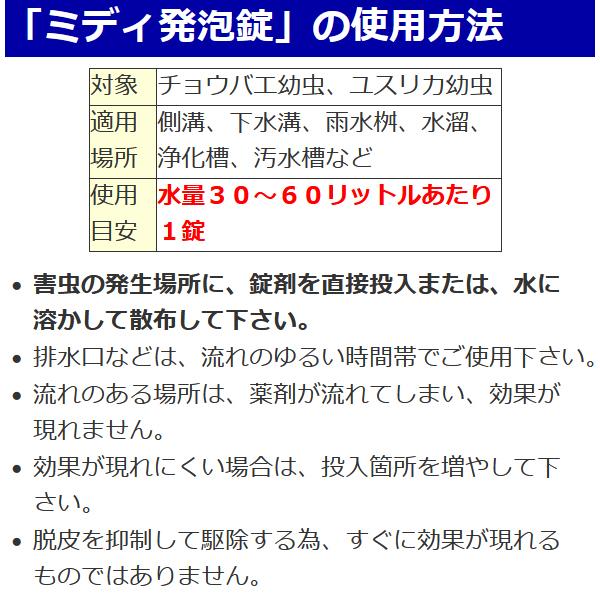 ミディ発泡錠１％ 50錠入