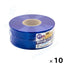 識別テープ ブルー 200m