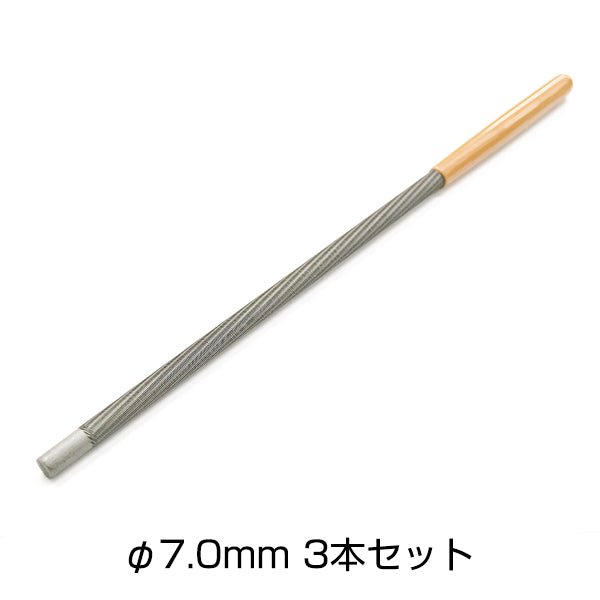チェンソーヤスリ 丸 3本セット［代金引換：不可］