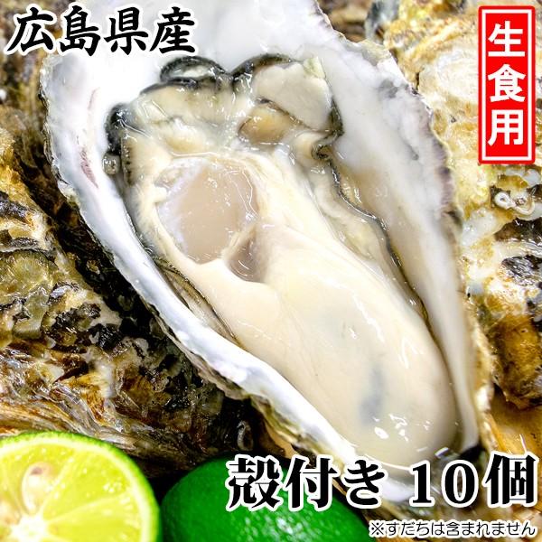 広島県産 生食用 殻付かき［代金引換：不可］